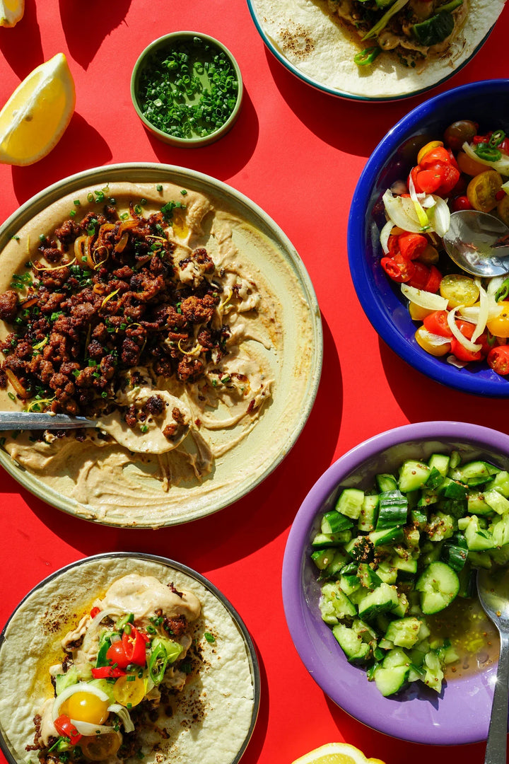 sunflowerCHUNKS Wrap mit Bohnenmus und Veggie-Salsa, vegan
