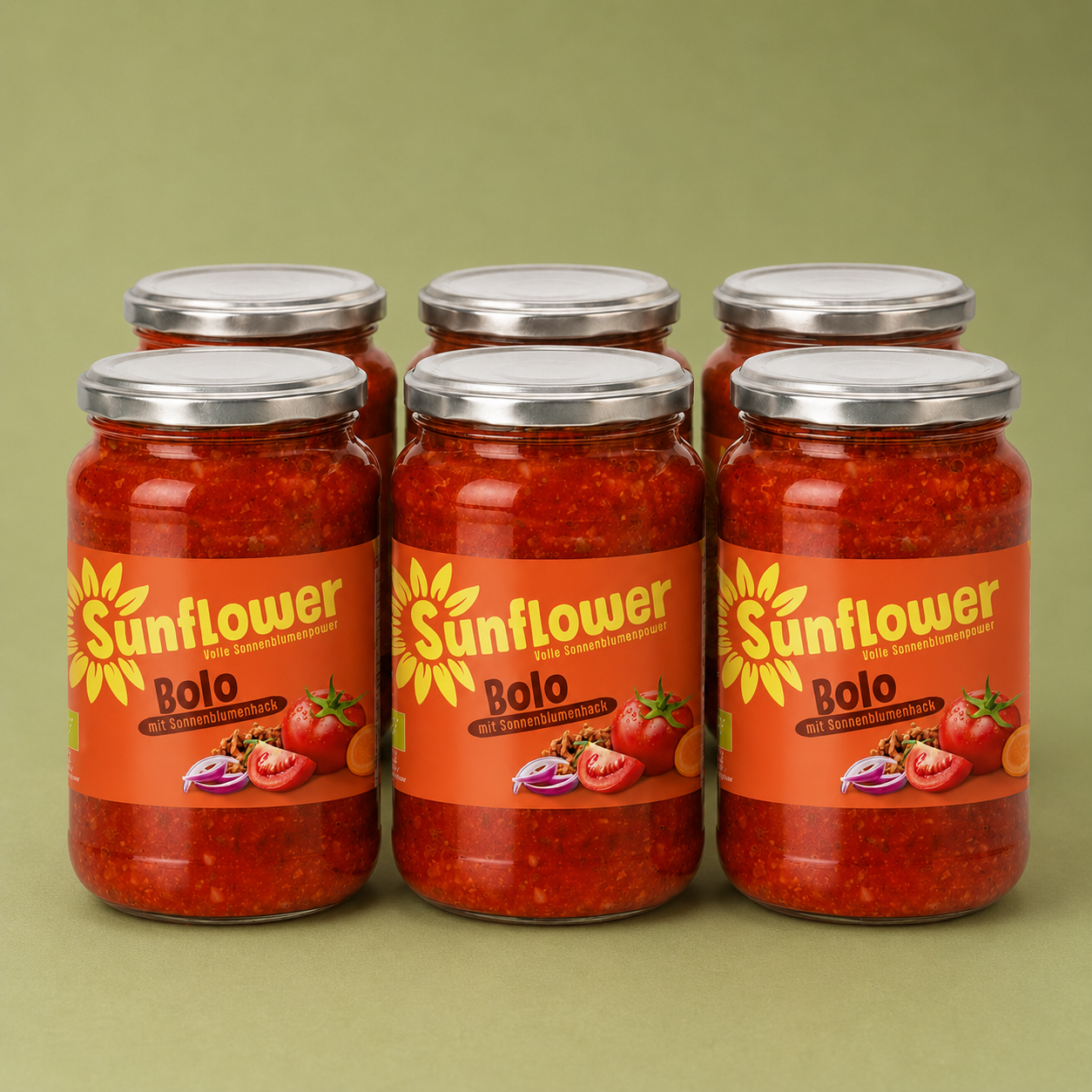 Sunflower Bolo Sauce im Glas