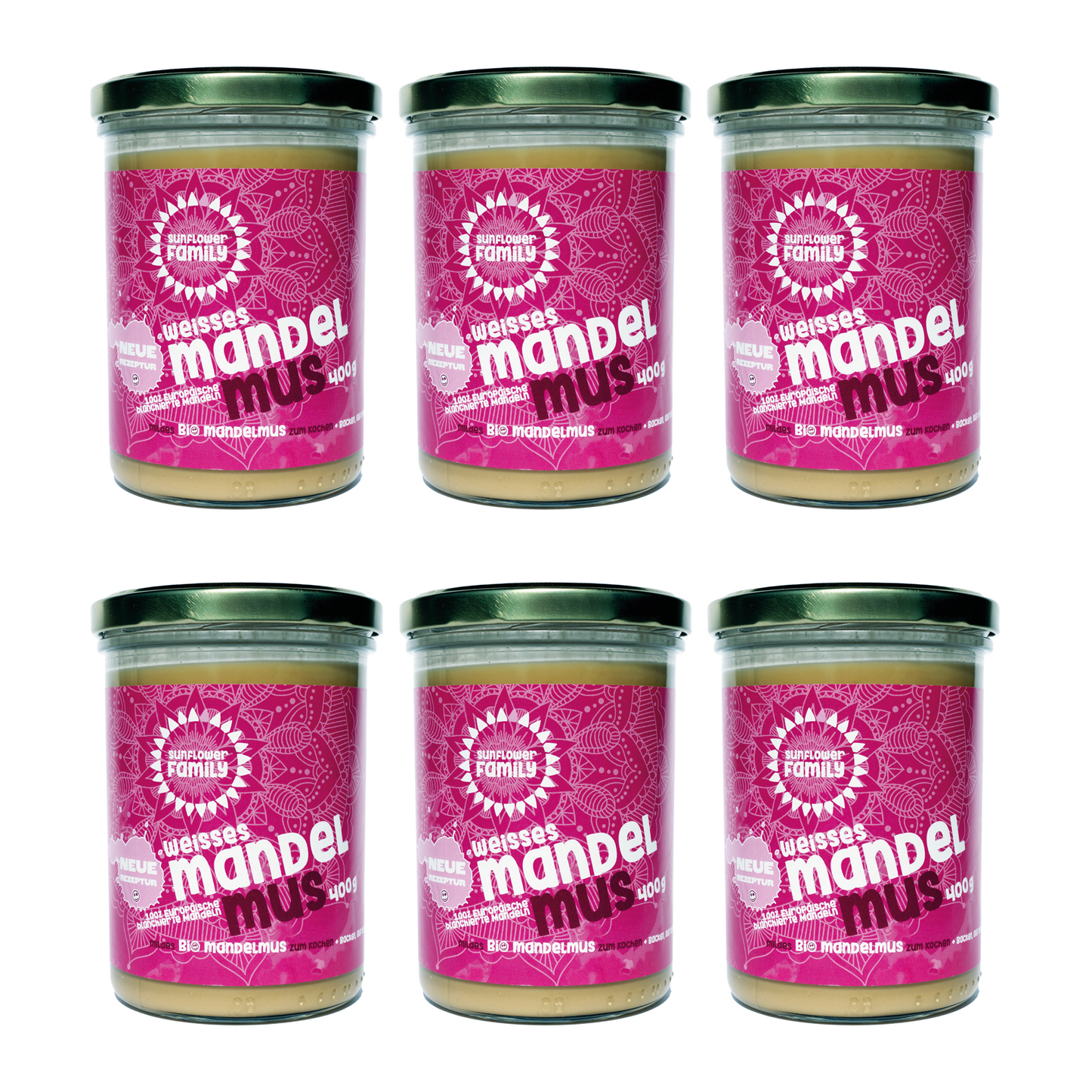 Bio-Mandelmus weiss, 400 g