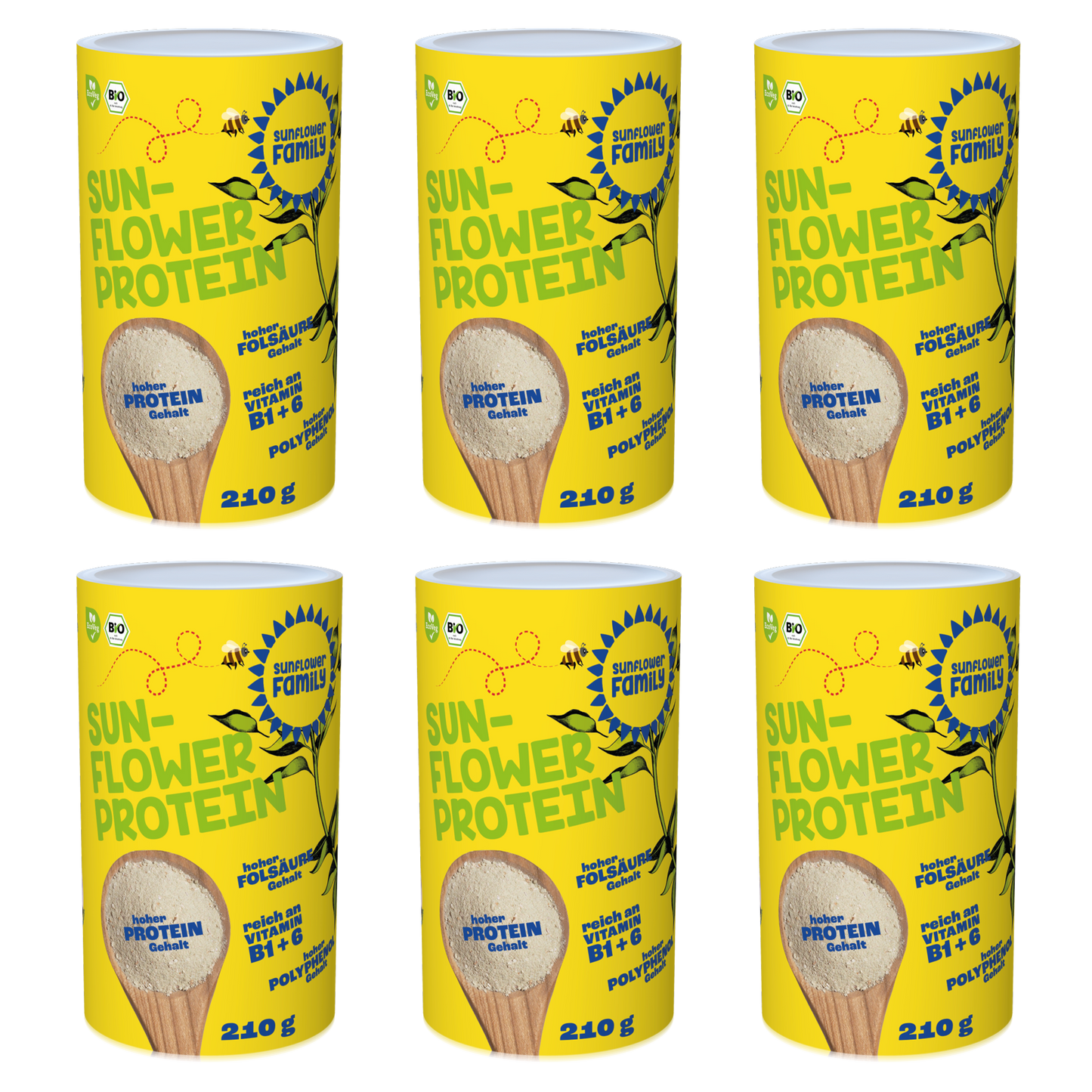 zonnebloemFamily Zonnebloemproteïne, biologisch