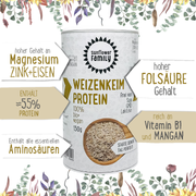 sunflowerFamily wheat germ protein, organic