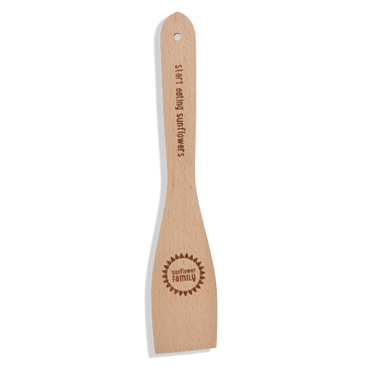 HOLZ-PFANNENWENDER "start eating sunflowers"