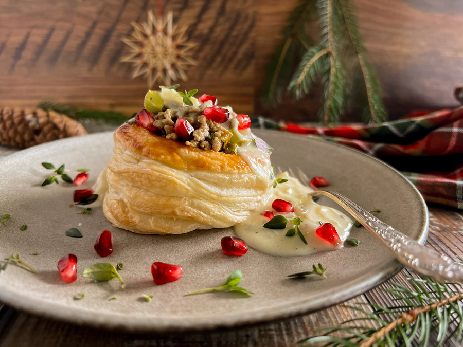 Weihnachtsrezept: sunflowerHACK-Pasteten „à la Noël“