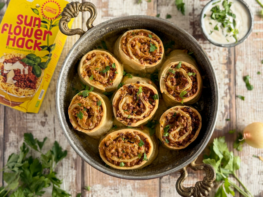 Krautkrapfen vegan mit sunflowerHACK – herzhaft, knusprig, richtig gemütlich