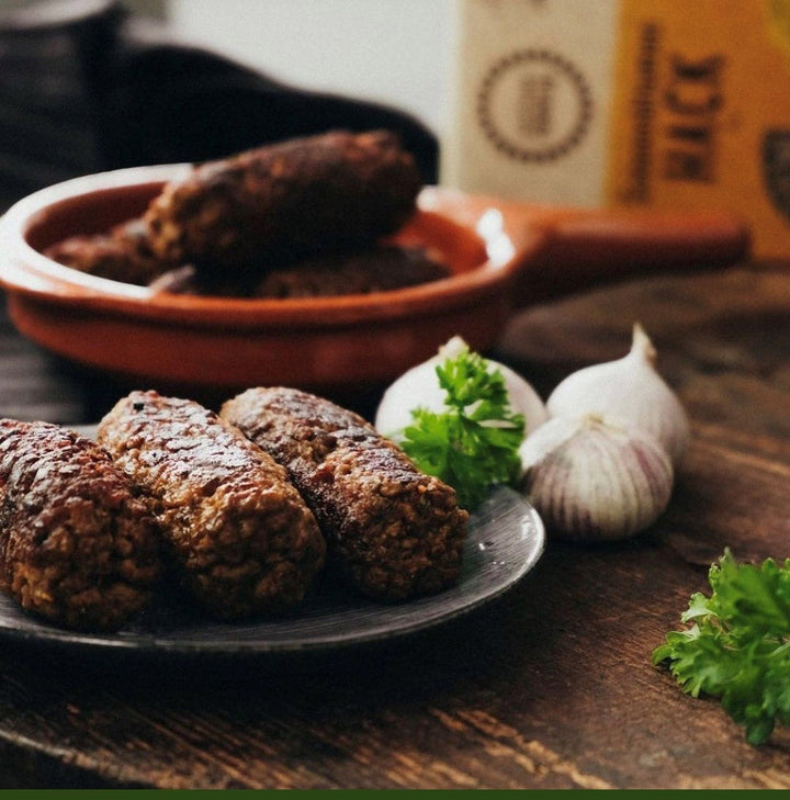 Saftige Cevapcici vegan