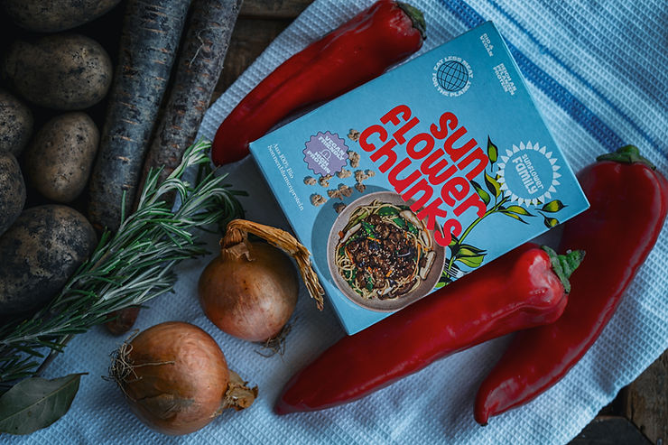 Gulasch-Rezept mit sunflowerCHUNKS vegan