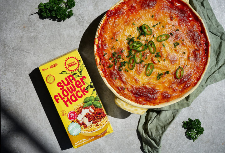 Moussaka vegan sunflowerHACK