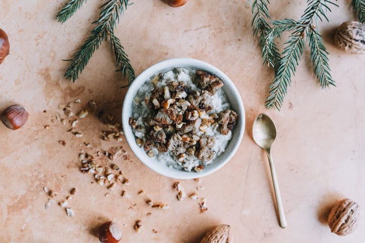 Cremige Blumenkohlsuppe mit sunflowerCHUNKS
