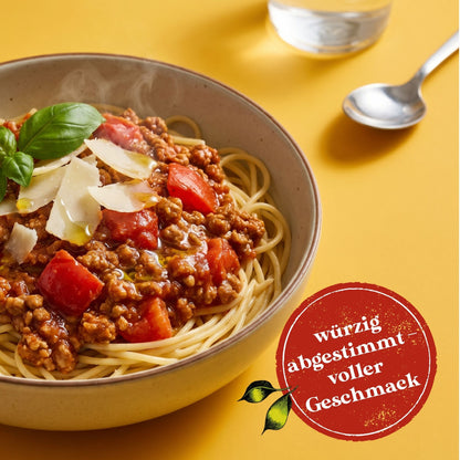 sunflowerBOLOMIX – vegane Bolognese in Minuten