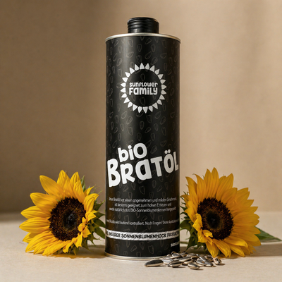 Huile de friture biologique SunflowerFamily