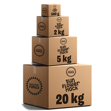 Gebindegrössen sunflowerCHunks