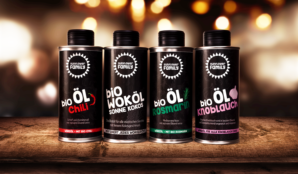 bio speiseoele das quartett