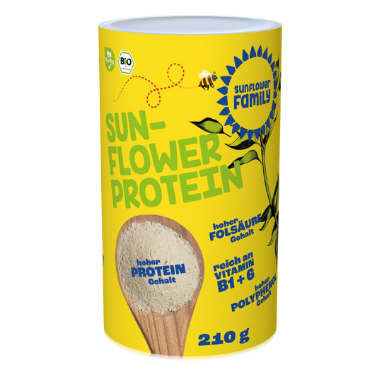 Bio Sonnen­blumen­protein, 210 g