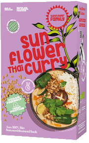 sunflowerCURRY - Sonnen­blumen­HACK „Thai Curry“ bio