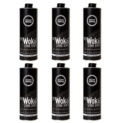 6er Set Woköl Kokosöl