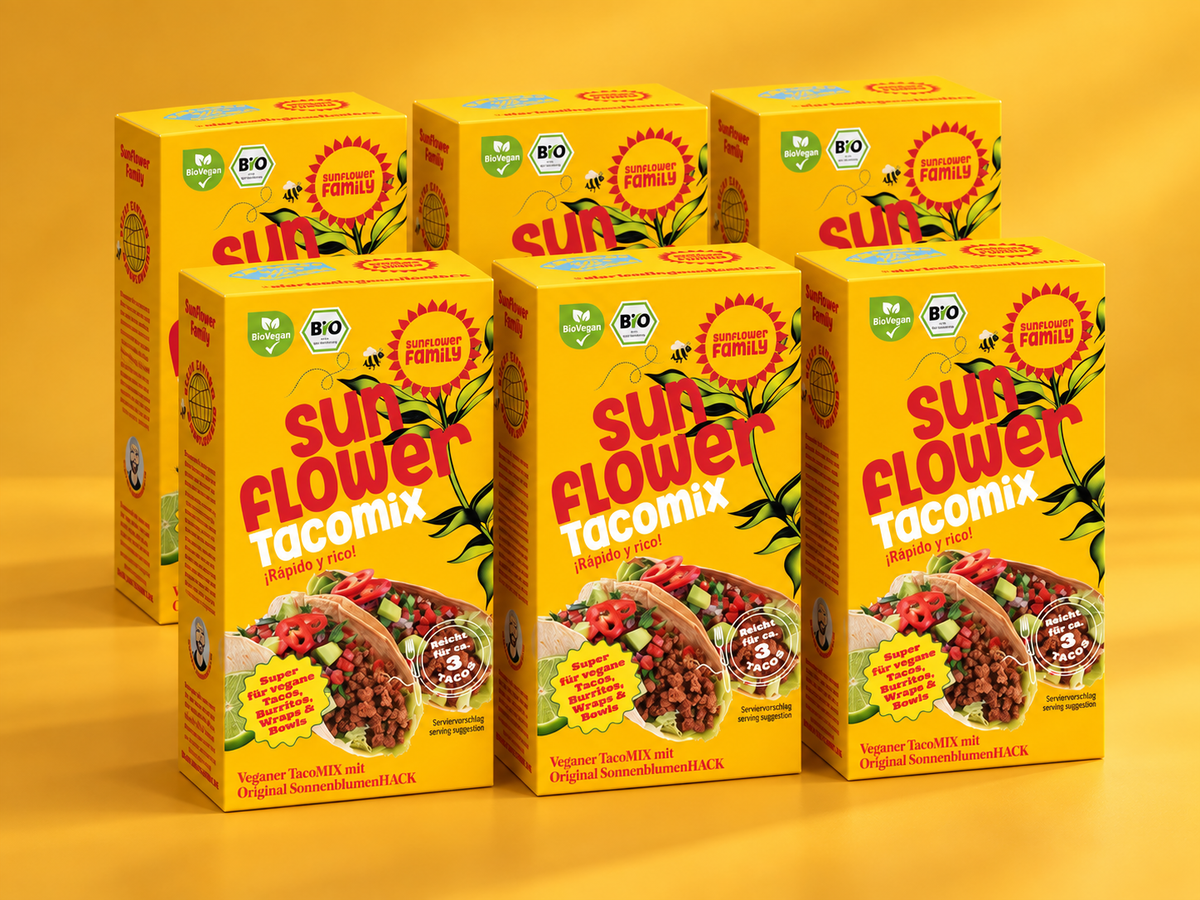 sunflowerTACOmix –  vegane Taco-Füllung