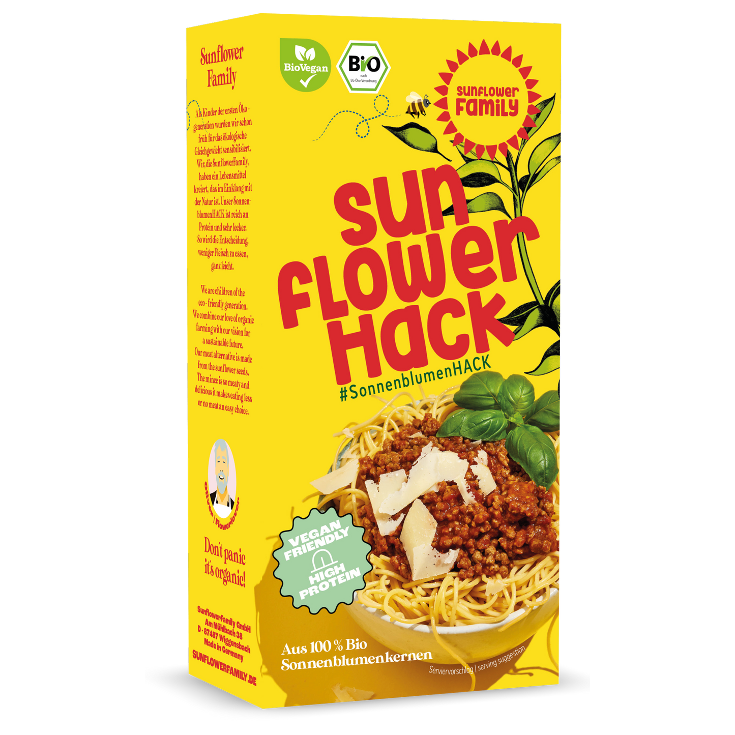 zonnebloemFamilie zonnebloemHACK biologisch