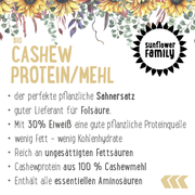 sunflower­Family Bio Cashew Mehl