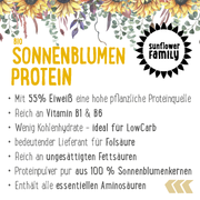 sunflowerFamily solsikke-protein, økologisk