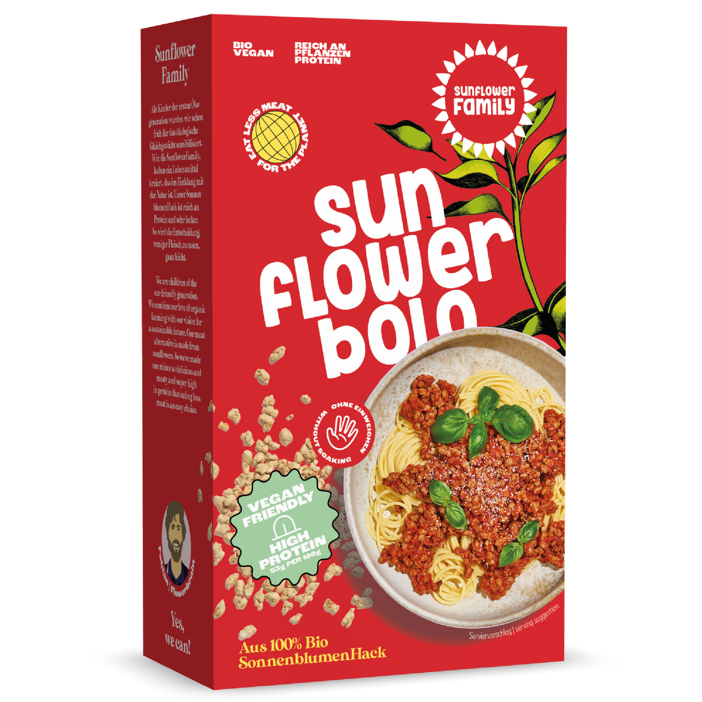 SunflowerHACK "Bolognese" organic